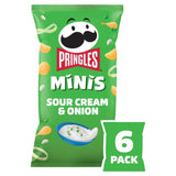 M&S Pringles Minis Sour Cream & Onion Crisps Multipack- Buy online at McGrocer