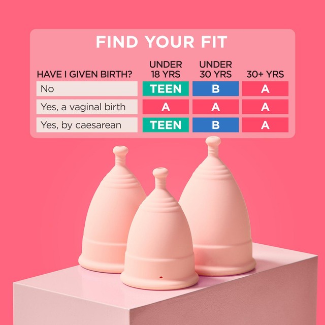 Mooncup Beginner Menstrual Cup imported from the UK