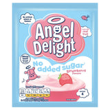 Angel Delight strawberry no added sugar instant dessert mix 47g - British product