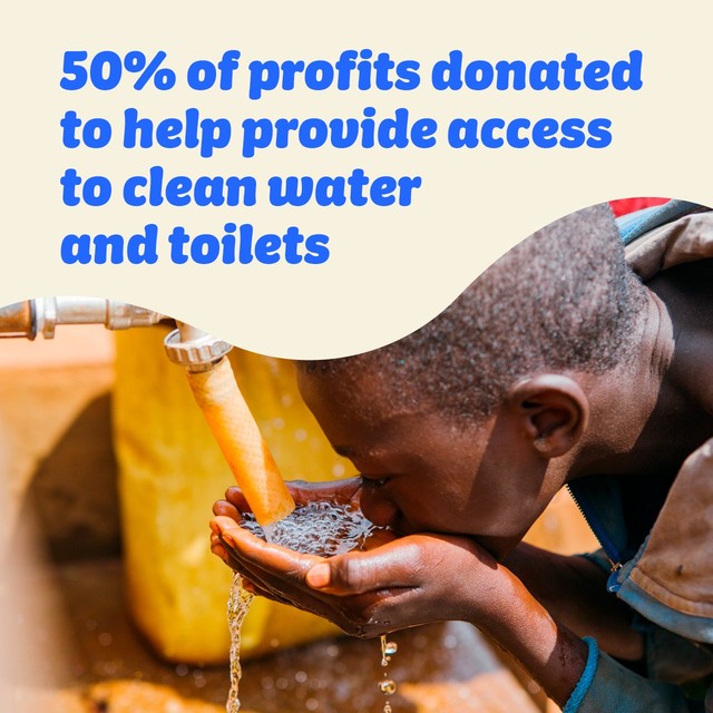 Who Gives A Crap Soft & Strong facial tissues box of 56 (British brand)