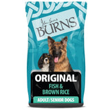 M&S Burns Original Adult/Senior Fish & Brown Rice Dry Dog Food 2kg- Buy online at McGrocer