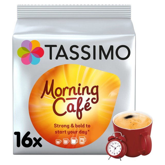 Tassimo Morning Café coffee pods 16 pack (British brand)