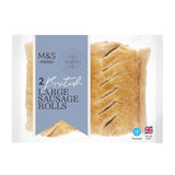 M&S British pork sausage rolls 2 pack, imported from the UK