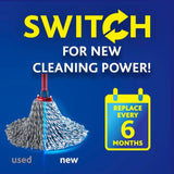 Vileda SuperMocio Micro & Cotton mop refill (British brand)