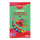 M&S Fish 4 Ever Whole Sardines Organic Tomato Sauce 120g- Buy online at McGrocer