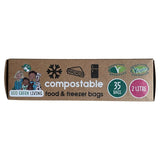M&S Eco Green Living Certified Compostable 2L Freezer Bags- Buy online at McGrocer