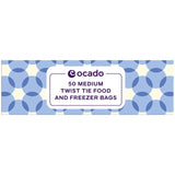 M&S Ocado Medium Twist Tie Food and Freezer Bags- Buy online at McGrocer