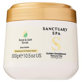 Sanctuary Spa Golden Sandalwood Natural Oils Sand Salt Scrub 300g
