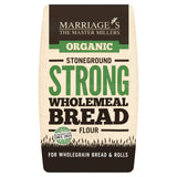 Marriage's Organic Wholemeal Bread Flour 1kg, imported from the UK