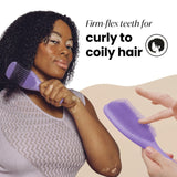Tangle Teezer Ultimate Detangler Naturally Curly Purple Passion hairbrush (British brand)