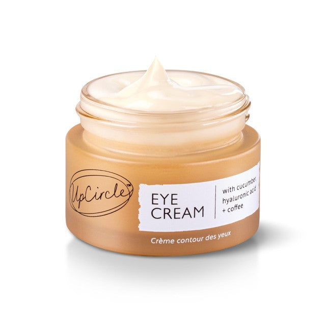 UpCircle eye cream with cucumber, hyaluronic acid and coffee 15ml (British brand)