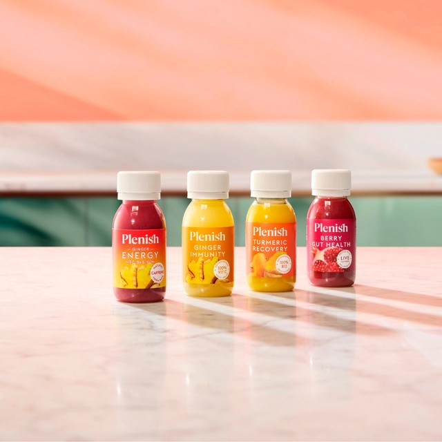 PLENISH ginger energy shot 60ml, imported from the UK