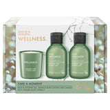 M&S Baylis & Harding Wellness Gift Set Ginger Lime Basil Scent 100ml 60g- Buy online at McGrocer