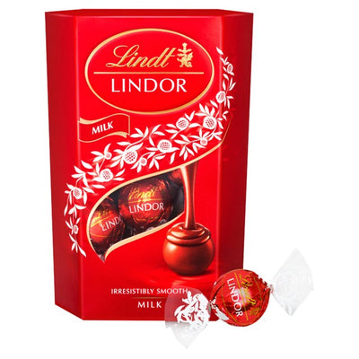 M&S Lindt Lindor Milk Chocolate Truffles Box 200g- Buy online at McGrocer