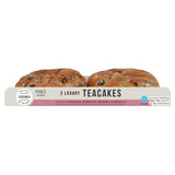 M&S Fruit Filled Teacakes 2 Pack, imported from the UK