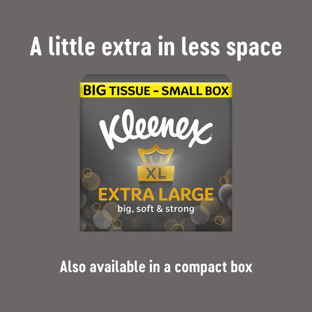 Kleenex facial tissues twin pack 90 sheets each, UK version