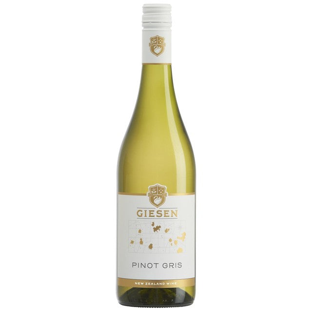Giesen Estate Pinot Gris white wine bottle 75cl, UK version