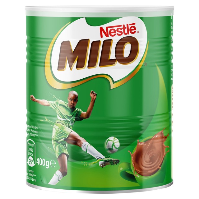 Nestle Milo malted chocolate drink powder 400g, imported from the UK
