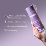 Miniml body wash and bubble bath calming lavender - British product