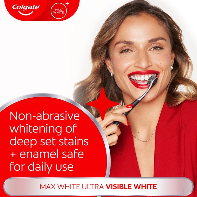 Colgate Max White whitening toothpaste 75ml - British product