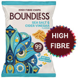 M&S Boundless Sea Salt and Cider Vinegar Sprouted Sorghum Snacks 80g- Buy online at McGrocer