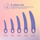So Divine 5 piece vaginal dilator set (British brand)