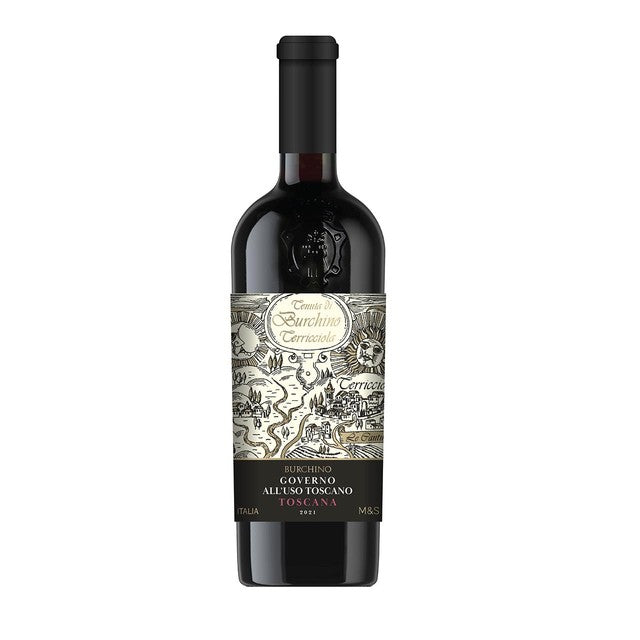 M&S Governo red wine 75cl, UK version