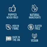 Good & Honest Popped Chips Sea Salt 85g, UK version