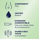 Durex Naturals Pure Lube water-based intimate lubricant 100ml - British product