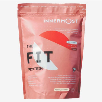 M&S Innermost The Fit Protein Vanilla Vegan Protein Powder 520g- Buy online at McGrocer