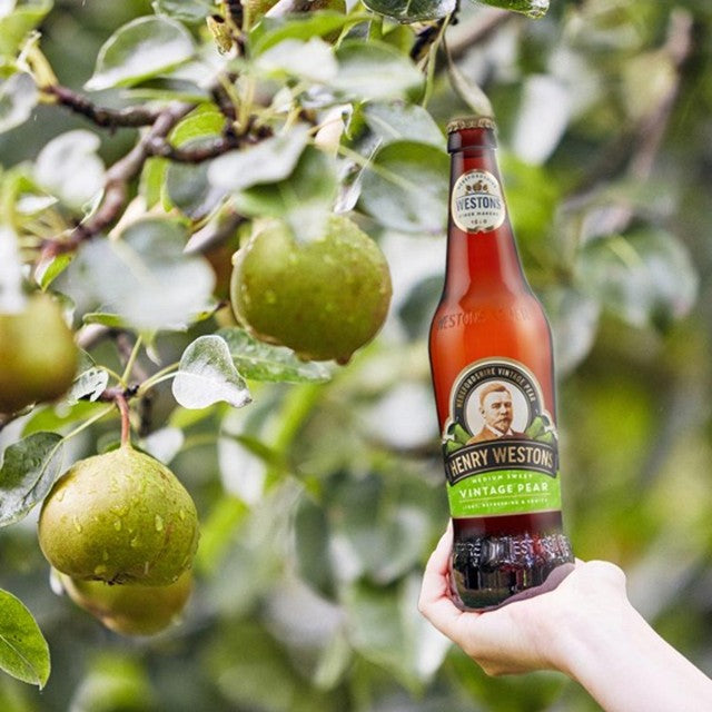Henry Weston Vintage Pear cider 500ml, UK version