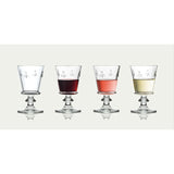 ICTC Bee Stemmed Glasses 240ml, UK version