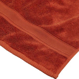 M&S pure cotton bath towel Rust, imported from the UK