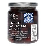 M&S Whole Kalamata olives 240g, imported from the UK