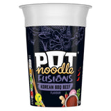 M&S Pot Noodle Fusions Korean BBQ Beef Instant Noodle Pot 100g- Buy online at McGrocer