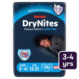 Huggies DryNites 3-4 Jahre Jungen Nachtwindeln Jumbo-Packung