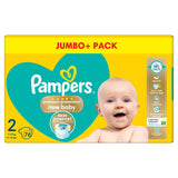 Pampers New Baby nappies size 2 for babies 4-8kg, imported from the UK