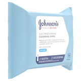 Johnson's Make Up Be Gone Moisturising Cleansing Wipes 25 pack, UK version
