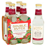 M&S Double Dutch Pomegranate & Basil Mixers 4 x 200ml- Buy online at McGrocer