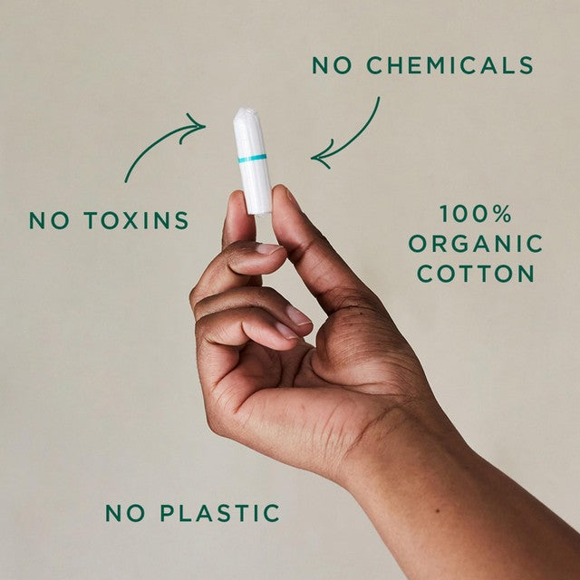 Dame organic cotton tampons super plus - British product