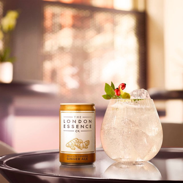London Essence Co. delicate ginger ale 6 x 150ml cans - British product