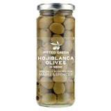 M&S Pitted Green Hojiblanca Olives 340g, imported from the UK