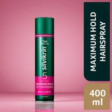 Silvikrin maximum hold hairspray 400ml (British brand)