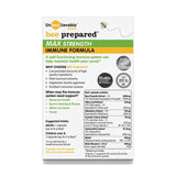 Unbeelievable Health Bee Prepared Max Strength immune formula capsules 20 capsules (British brand)