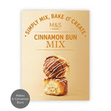 M&S M&S Simply Bake Cinnamon Bun Kit Baking Mix 490g- Buy online at McGrocer