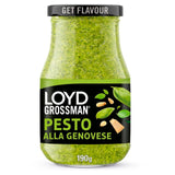 Loyd Grossman Genovese pesto sauce, imported from the UK