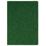 M&S Sinclairs Silvine A5 Executive Soft Feel Notebook Green 160 Pages- Buy online at McGrocer