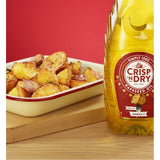 Crisp N Dry rapeseed oil cooking oil bottle (British brand)