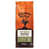 M&S Grumpy Mule Top Notch Organic Blend Coffee Beans 500g- Buy online at McGrocer