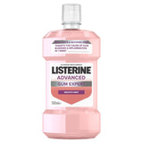 M&S Listerine Advanced Gum Expert Milder Taste Alcohol Free Mouthwash 500ml- Buy online at McGrocer